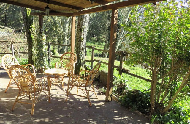 Oasis de paz en las montañas