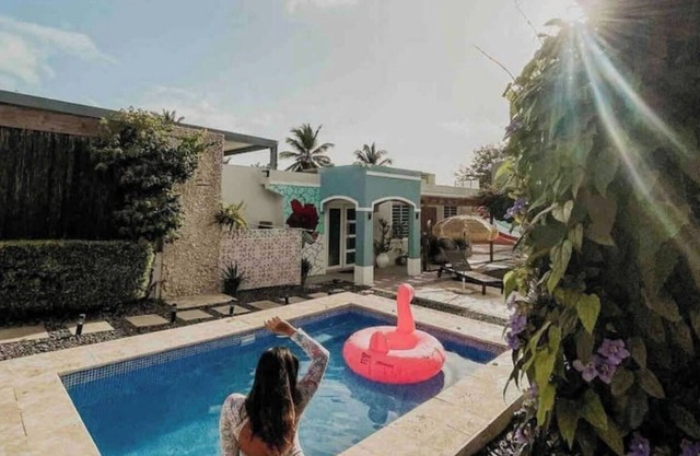Oasis! Prívate Pool ,Near the Beach,a/c,wifi