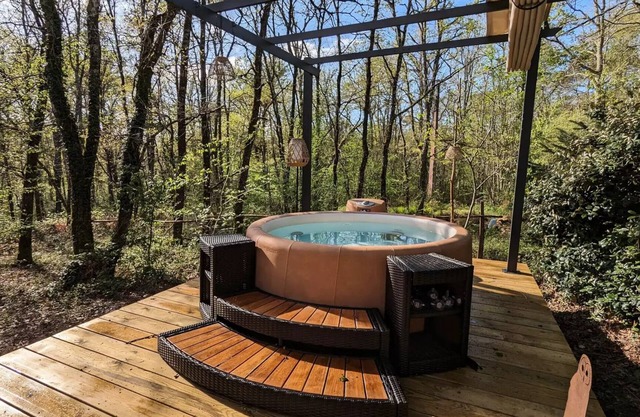 Oberes Chalet mit SPA 4 Personen