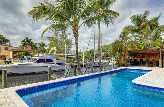 Ocean access pool home by Hard Rock Casino