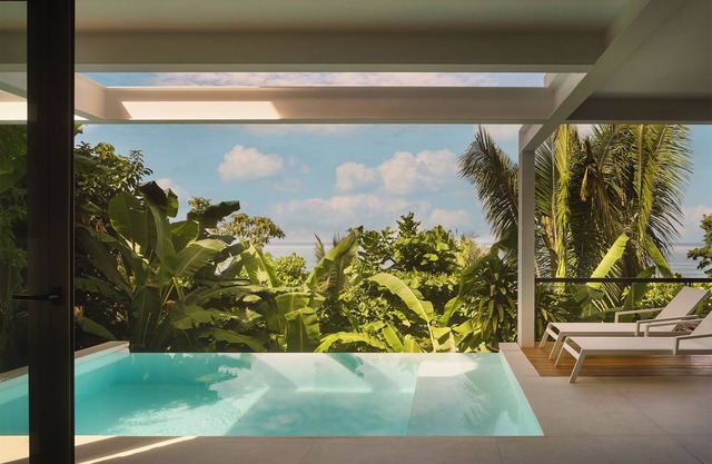 Ocean View Villa Nicholson w/ private pool, steps from the beach