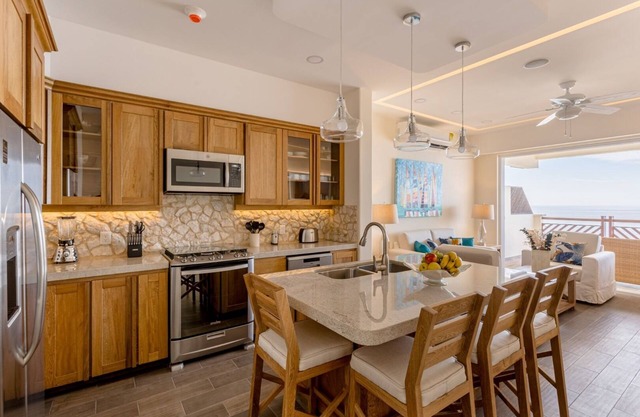 Ocean Front 1 Bedroom Residence (New Model) with Resort Amenities!!