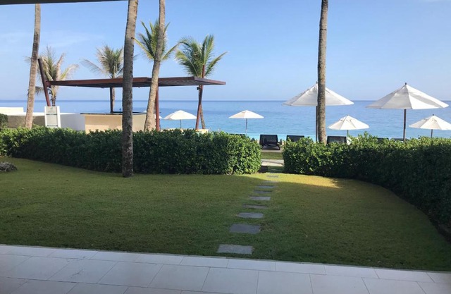 Ocean front condo