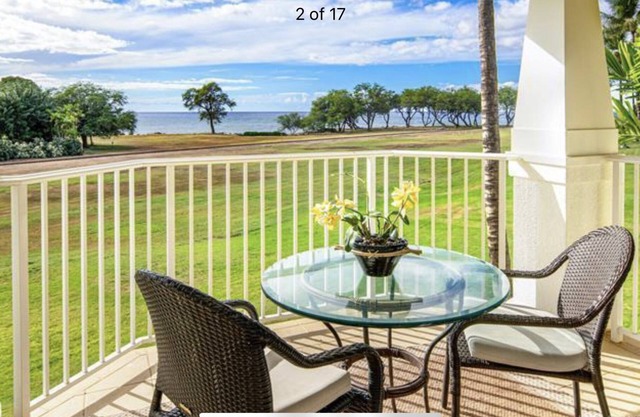 Ocean front condo