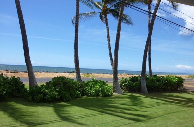 Frente al mar ... Palmas Haka Kekaha en la playa ... Aire acondicionado - TVNCU # 1004