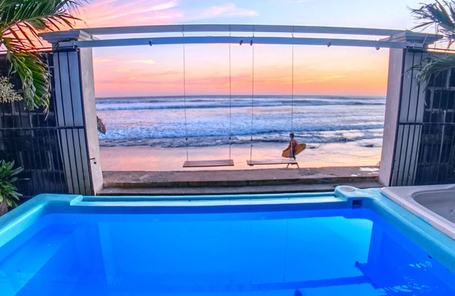 Ocean Front Private Casita w Pool AC Sleeps 4