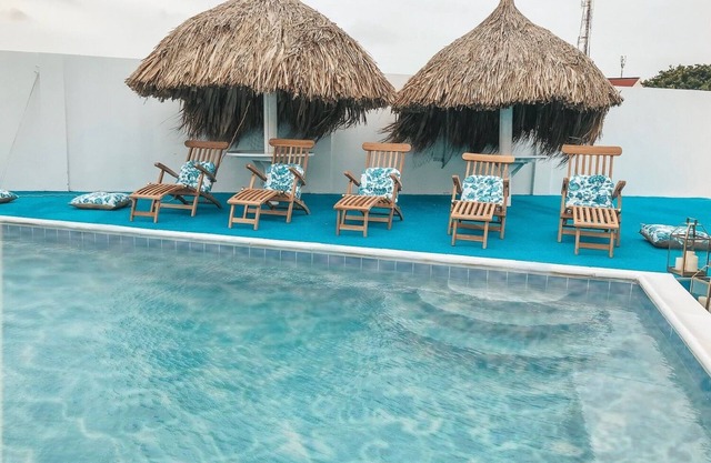 Ocean Front Property - Villa 3 Aruba with Hot Tub