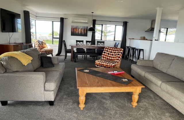 Ocean views in large family home