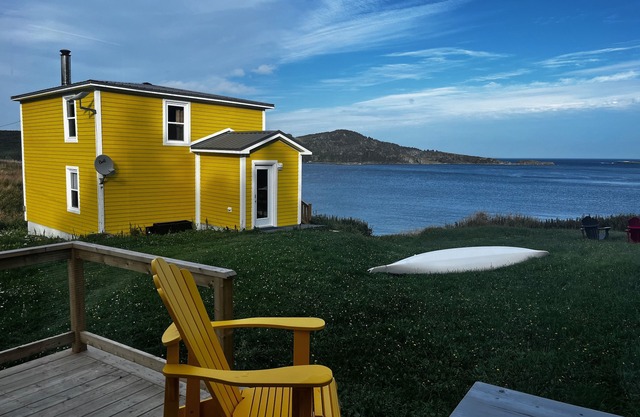 Oceanfront located near L'Anse aux Meadows Viking Site Newfoundland-Wavey’s