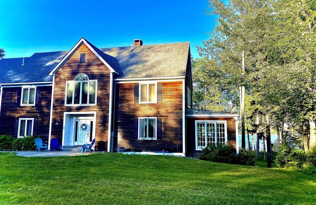 Frente al mar 5500 Sf Home W / 5 Acres y playa privada-Newbury Neck Peninsula