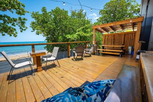 Oceanfront 5BR Oasis w Decks & Direct Beach Access