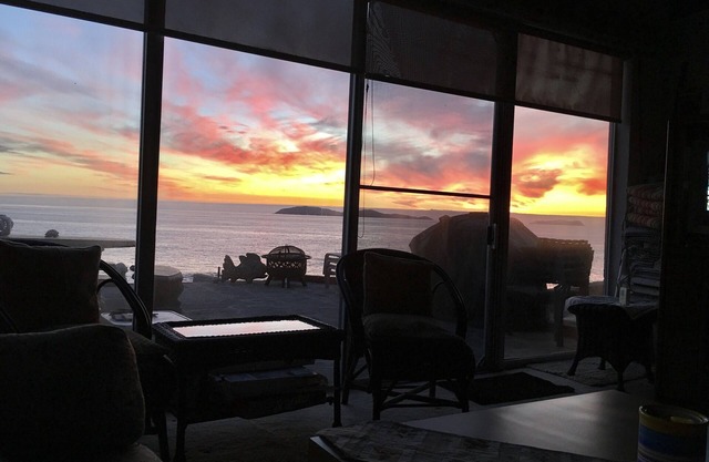 Casa frente al mar romántica hermosa, increíble