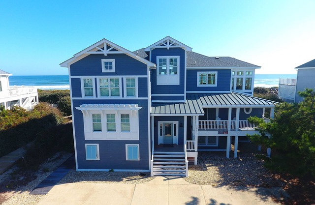 FRENTE AL MAR Corolla-11 BDR (8 Mstr) Pool, Fire Pit, Steps to beach, REMODELED 2019!