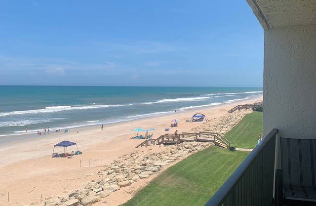 Oceanfront fully-updated Chadham by the Sea 3/2 condo on No Drive Beach