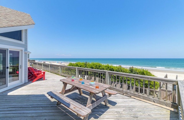 Oceanfront home in Corolla NC just steps from the beach!
