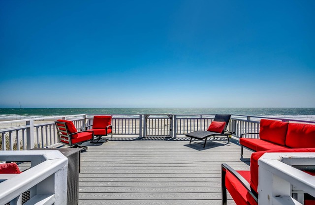 Oceanfront House on Private Beach w/ Pool & Hot Tub by Luxury Beach Rentals