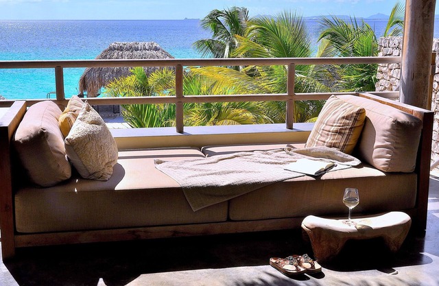 Villa frente al mar con PRIVATE BEACH TERRACE, en el mejor lugar de buceo!