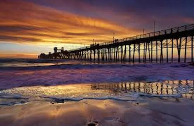 Vacaciones en la playa en Oceanside