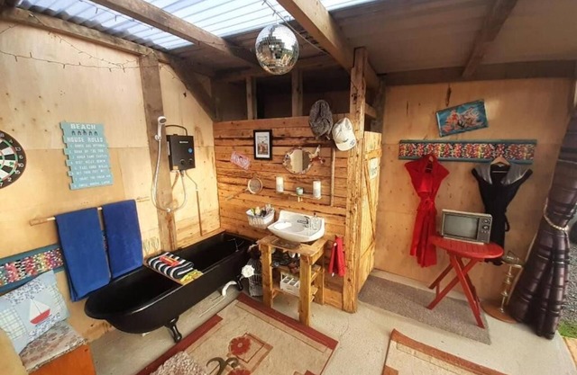 Oceanview Cabin Hideaway with Outdoor Bath!!