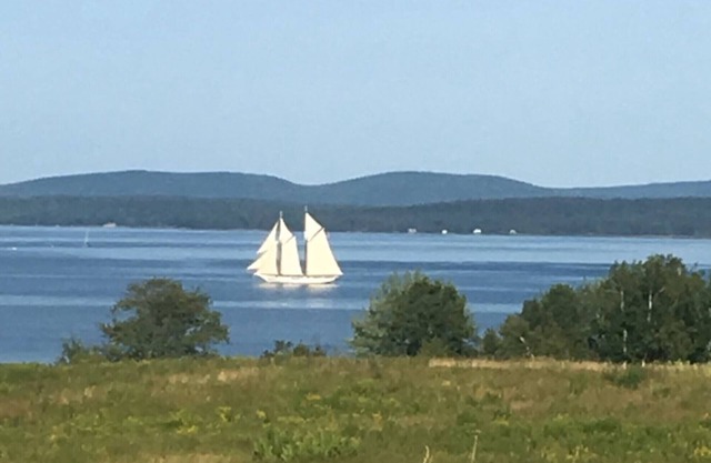 Parque Nacional Acadia / Blue Hill. Casa frente al mar en Newbury Neck, Surry. 3B / 2B