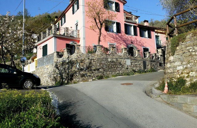 Romántica villa de campo en las verdes colinas entre Portofino y las 5 Terre