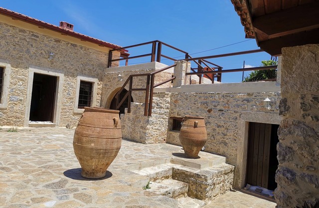 Old Mansion complete reconstructed with the traditional Cretan architecture
