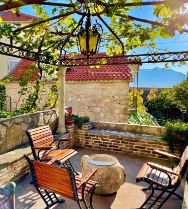 Old town house with private garden