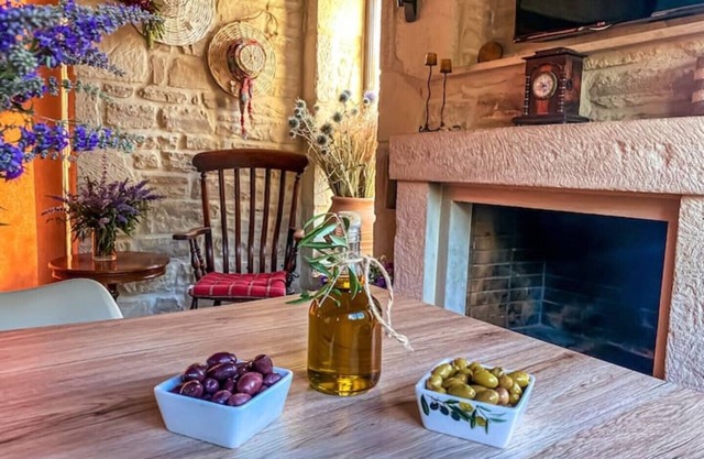 OLIVE LAND - STONE VILLA. Quiet Private Villa With View.