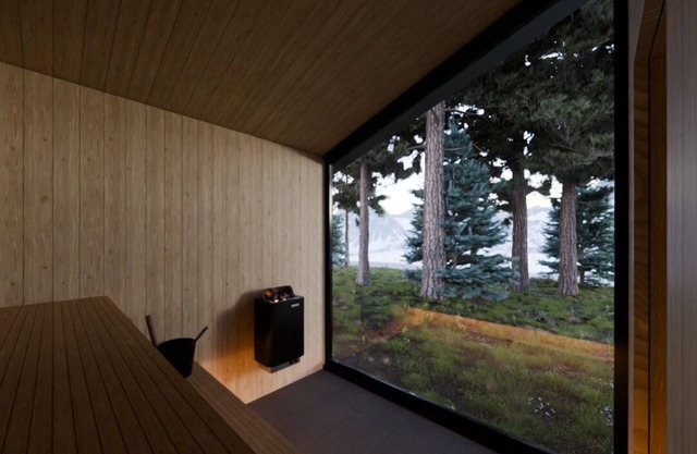 On the River | Modern A-frame w/ Private Sauna, Golden BC (CABN A)
