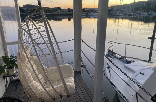 On the water Boat House.