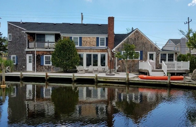 En el agua en Bay Head, Nueva Jersey