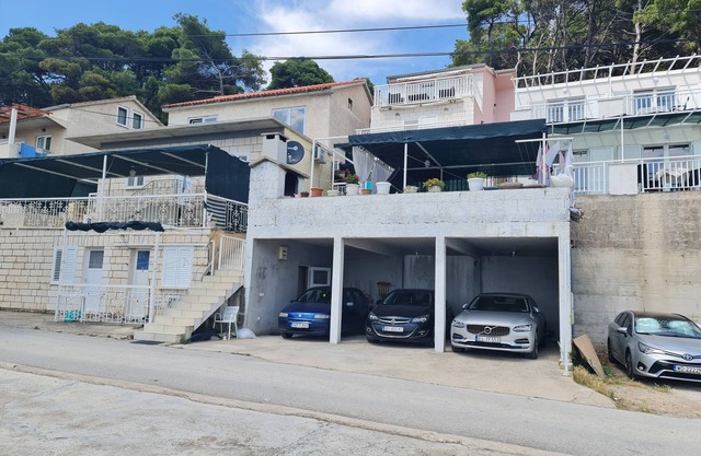 Apartamento de una habitación con balcón y vista al mar Bahía Saplunara, Mljet (A-12849-a)