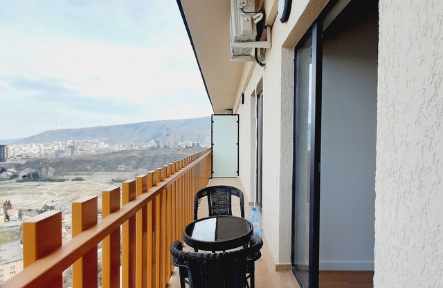 One bedroom apartment full city view Tbilisi