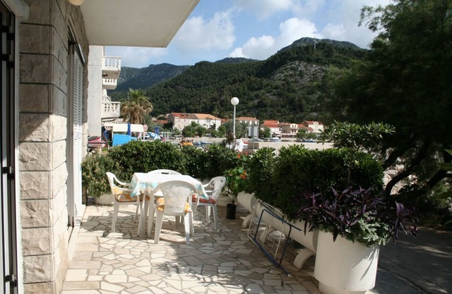 Apartamento de una habitación en la playa Trstenik, Peljesac (A-4566-a)