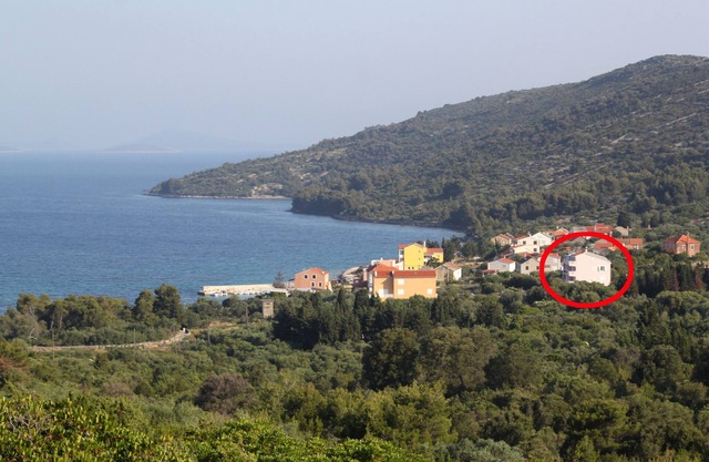 Apartamento de una habitación con terraza y vista al mar Bahía Soline, Dugi otok (A-448-f)