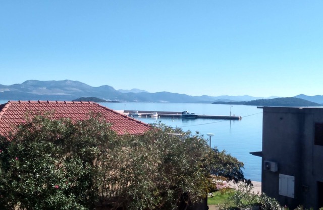 Apartamento de una habitación con balcón y vista al mar Drace, Peljesac (A-14019-c)