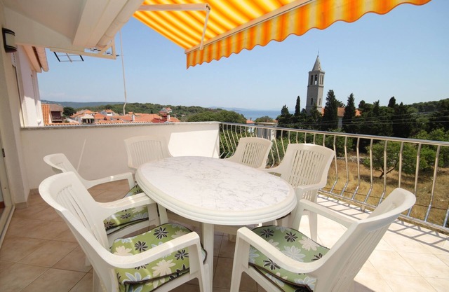 Apartamento de una habitación con terraza y vista al mar Bozava, Dugi otok (A-8100-a)