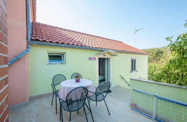 Apartamento de una habitación con terraza y vista al mar Bozava, Dugi otok (A-8124-c)