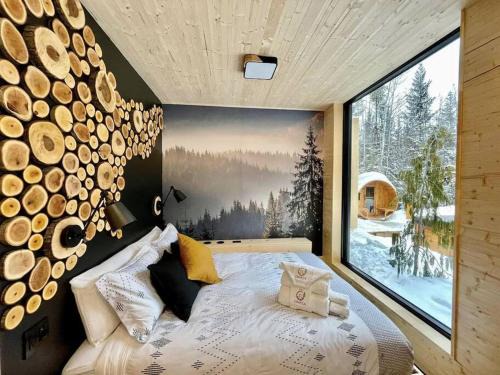 ONNEA - Magical Chalet with Stunning Views, Sauna & Hot Tub