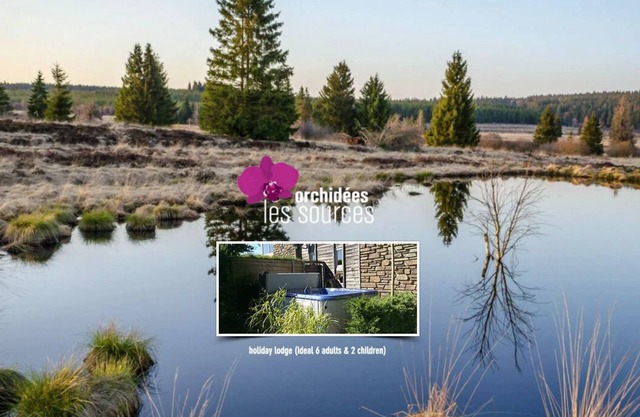Orchid Lodge with Jacuzzi and sauna in the Belgian High Fens (8p)