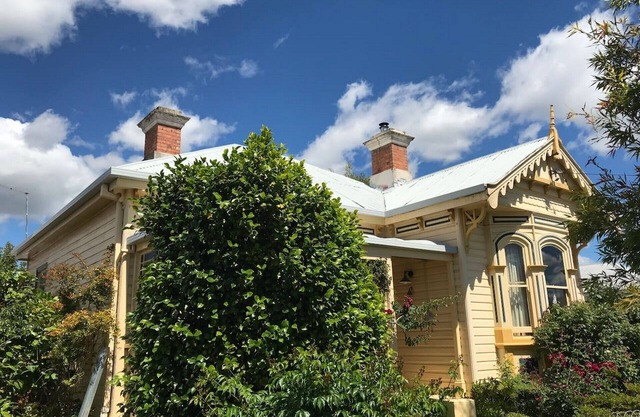 Casa original de la federación en Invermay pacífica