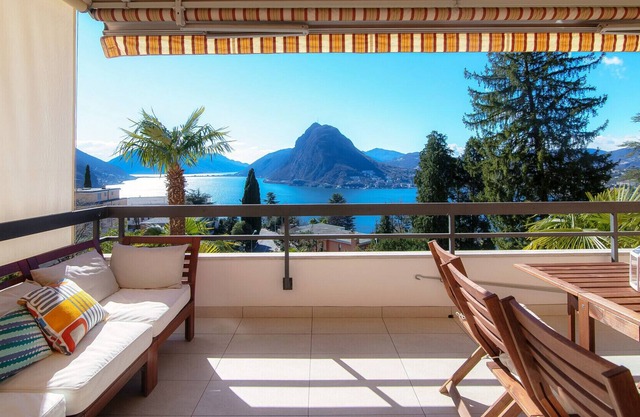 Original four-room design apartment with lake view (LUCE DI LAGO)