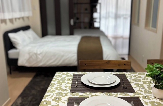 Osaka Castle, Nakanoshima and Osaka-Tenmangu / Orizuru Kitchen Apartment 202