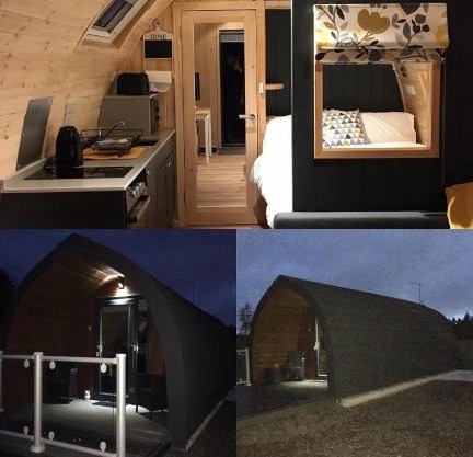 Owls Retreat Glamping Pod with Hot tub
