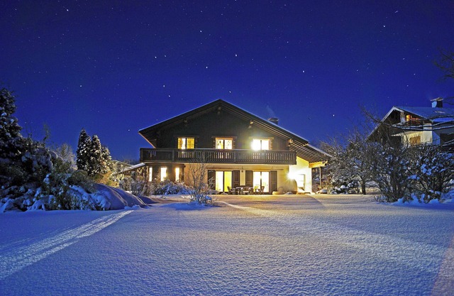 Own cottage near Chiemsee with view of the alps