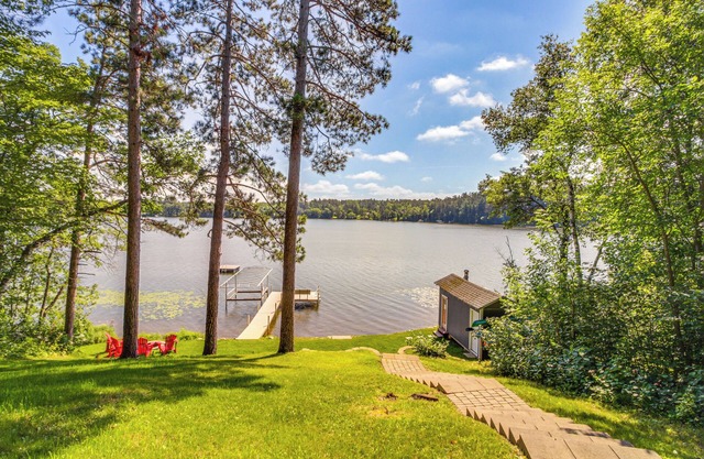 Paddle & Bike: Cottage w/ Dock in Pequot Lakes!