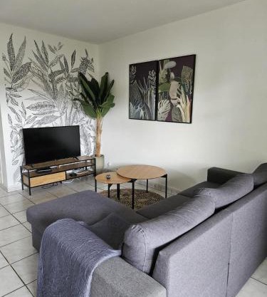 Paisible appartement climatisé avec jardin