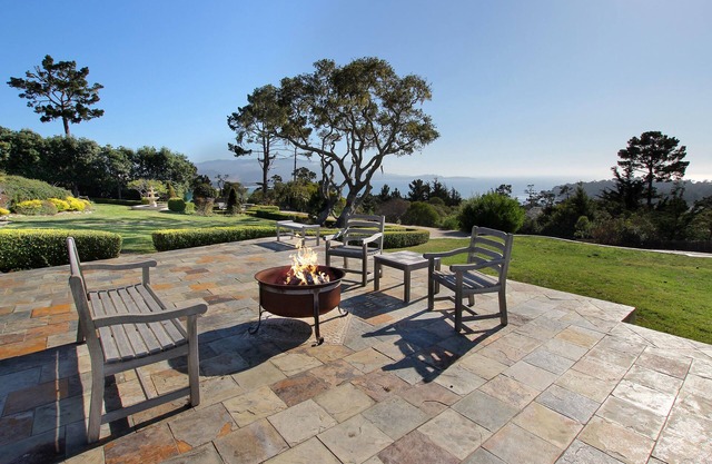 Palatial all-suite Pebble Beach estate with ocean views on 1 acre