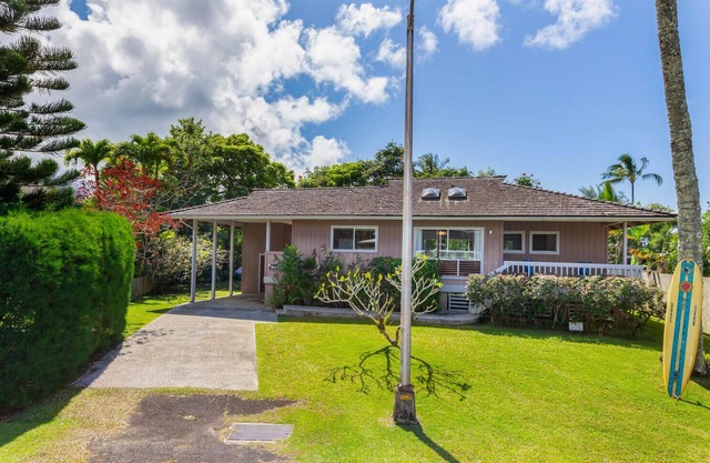 Palm One Surf House, The Heart of Hanalei, TVNC# 5125