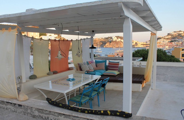 Pamanuva - Villa / Casa Ponzese con una vista impresionante del puerto.